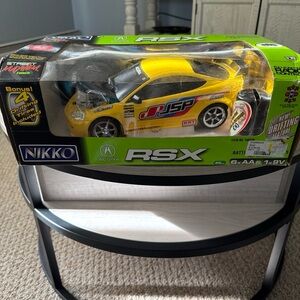 Nikko Ceramics Yellow Acura RSX RC Drift Car